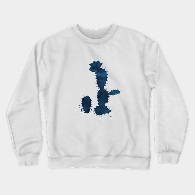 Cactus Crewneck Sweatshirt by TheJollyMarten